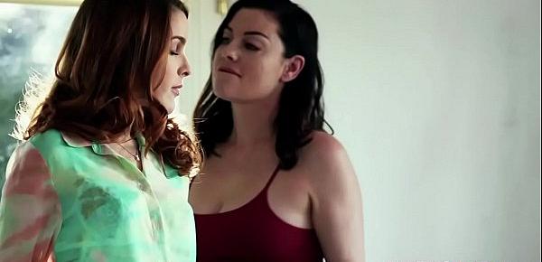  Horny lesbian MILF Sovereign Syre and teen Armana Miller
